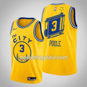 Canotte Uomo Golden State Warriors Jordan Poole 3 2019-20 Nike Hardwood Classics Swingman